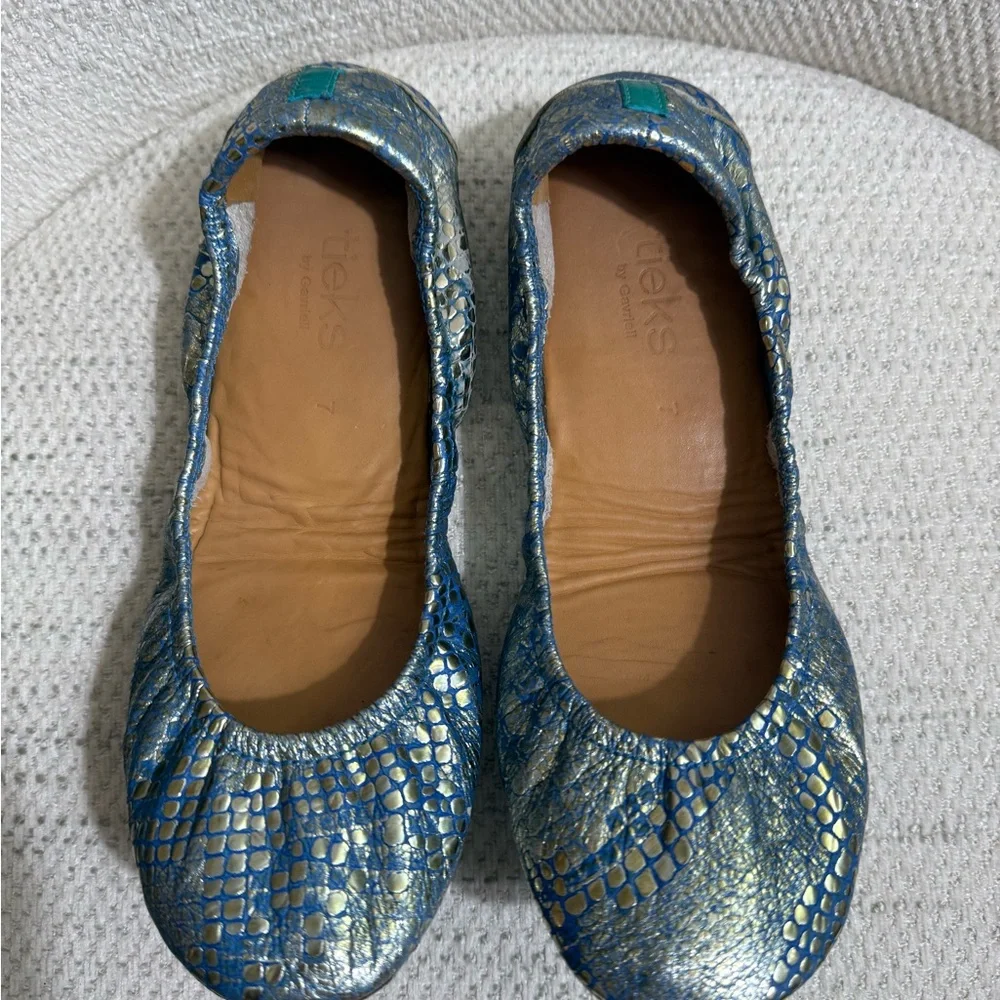 Tieks Blue Paradise *SEE DESCRIPTION* - Picture 1 of 4